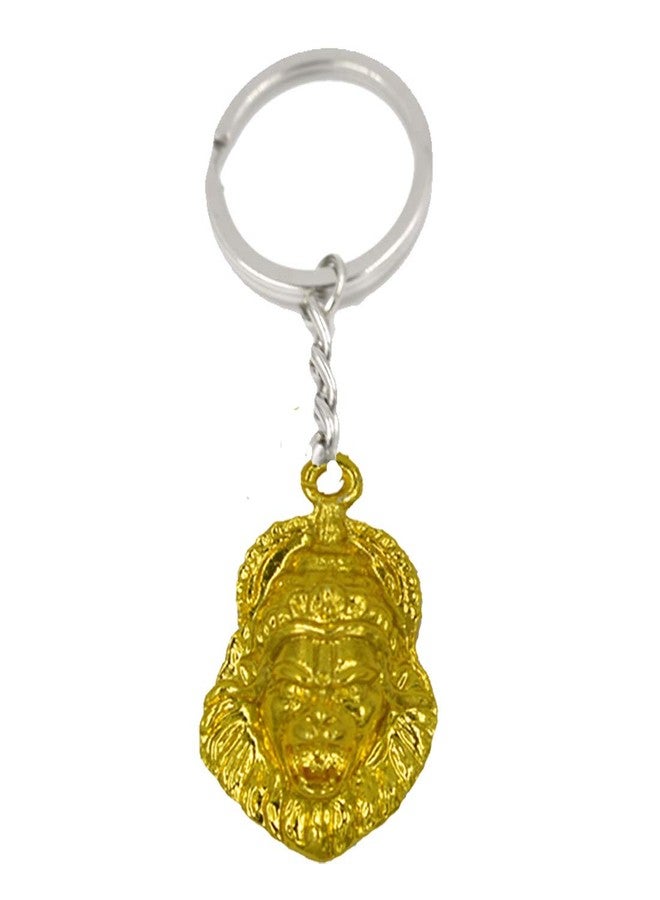 AFH Lord Narsimha Golden Plated Religious Key Chain - Image 1